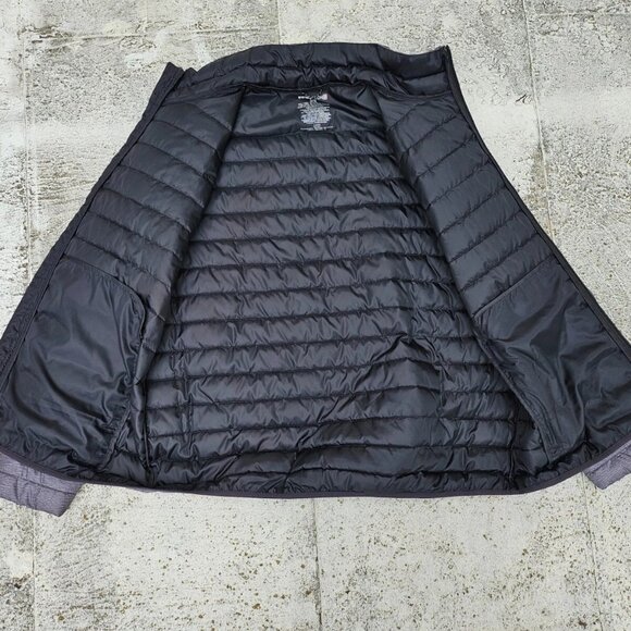 Swiss Tech Men Jacket Puffer Polyester Long Sleeve Gray Size XL 46-48 - Picture 8 of 9